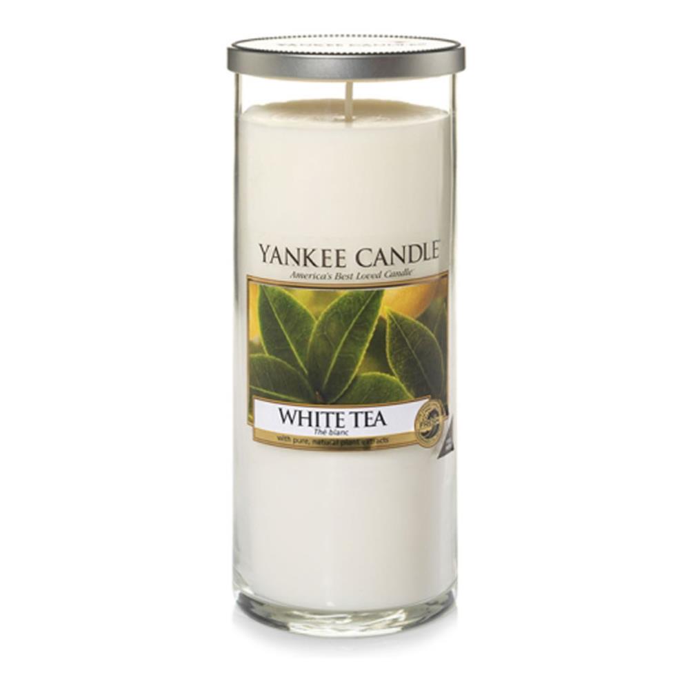 Yankee Candle White Tea Large Pillar Candle £13.19